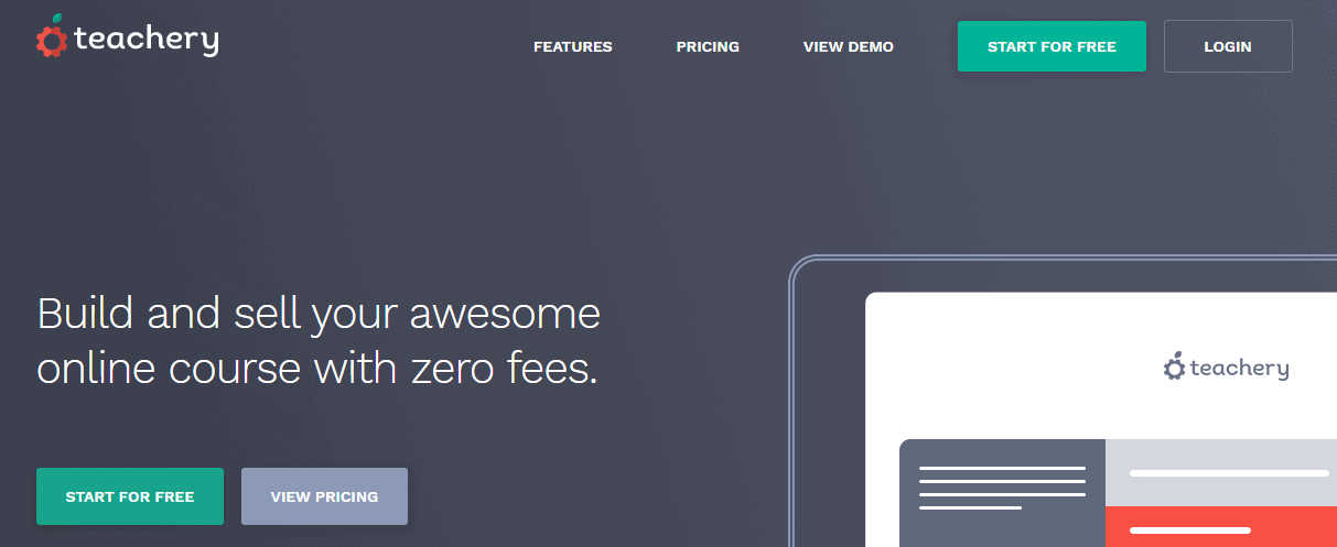 Teachery Overview- Free Alternatives to Thinkific