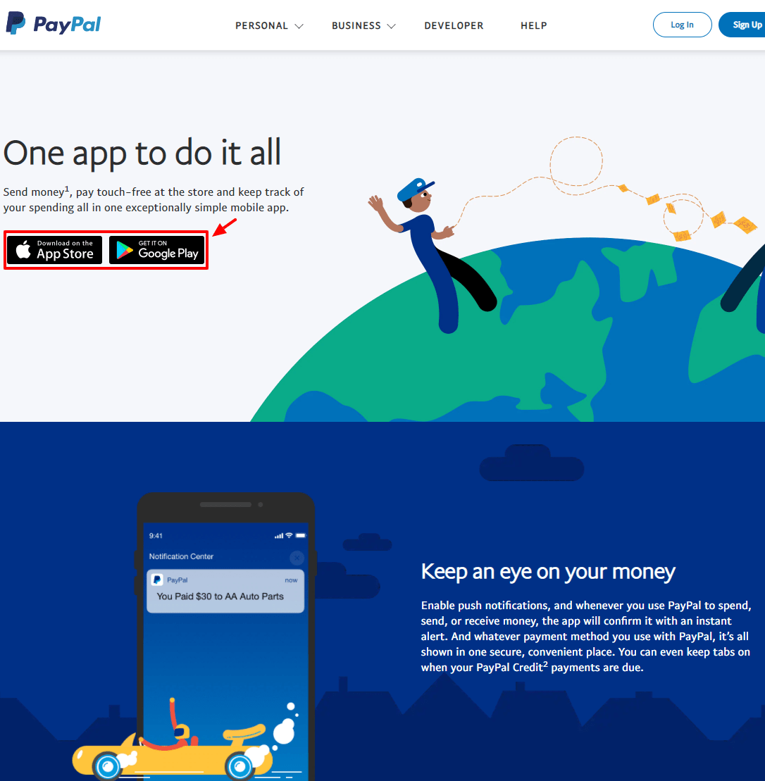 Paypal Mobile App