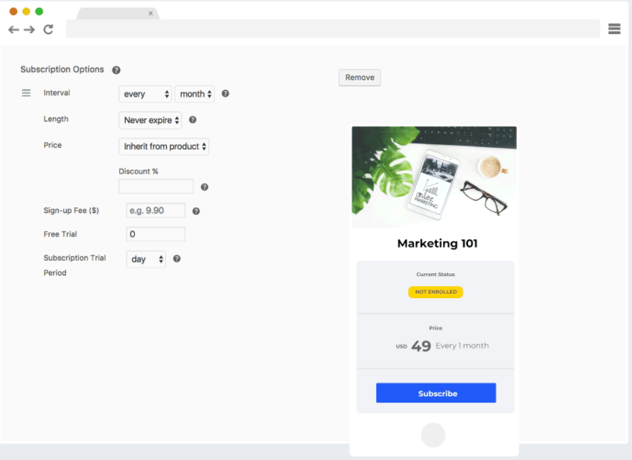 LearnDash-Charging for course