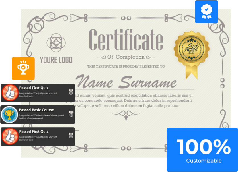 Learndash-Certificate - does LearnDash offer certification