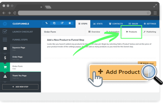 ClickFunnel-Add-Product