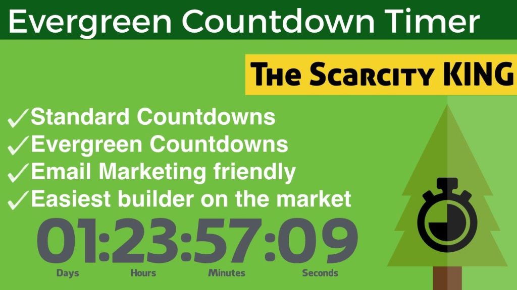 Evergreen countdown timer- best countdown timer tools