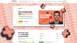AppSumo Plus page showing 10% off every deal and plans starting at $12 per month