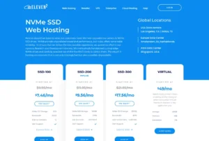 Eleven2 SSD-100, SSD-200 and SSD-300 web hosting sale prices