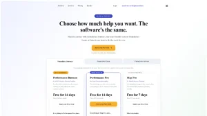 Funnelytics Journeys pricing plans Map Pro Performance Pro and Performance Business