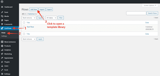 Adding Cartflows templates to WordPress