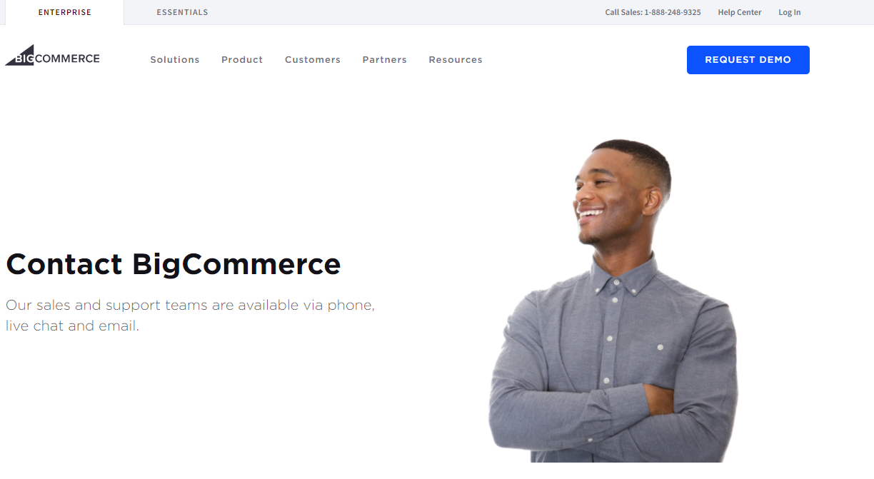 bigcommerce customer contact