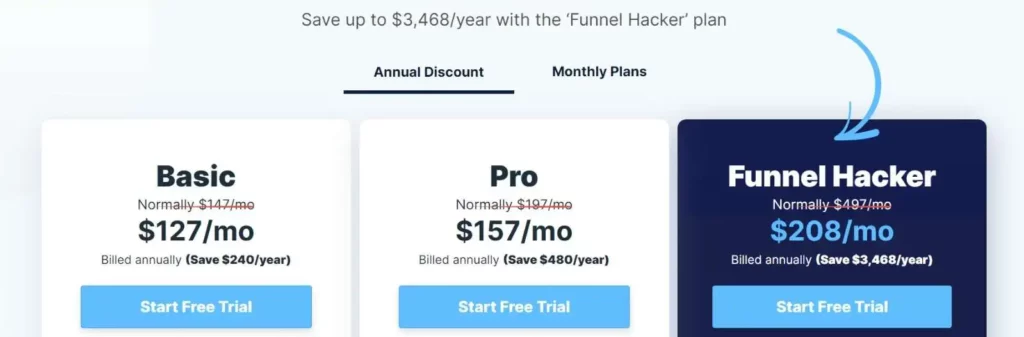 Clickfunnels Pricing