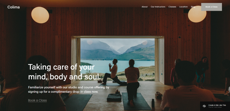 Colima - Website Template