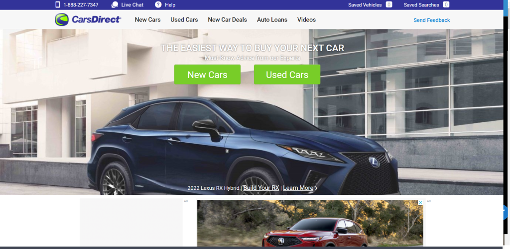 CrasDirect / Best Car Dealer Website 