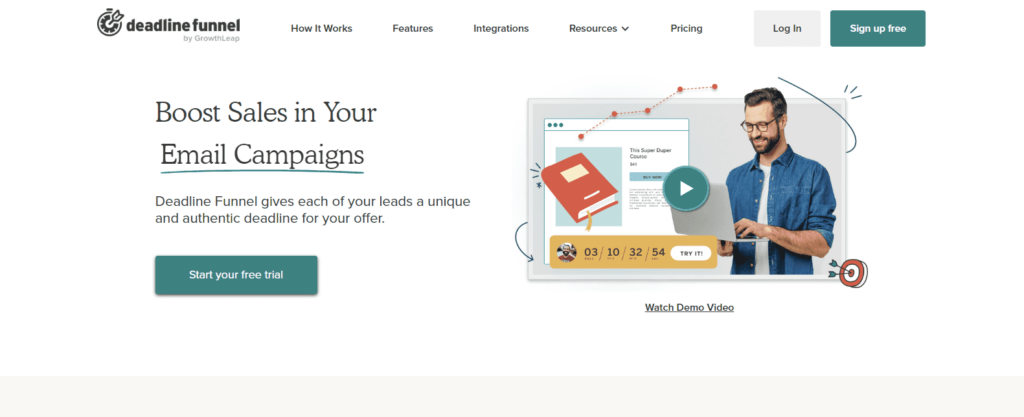 Deadline Funnel Homepage