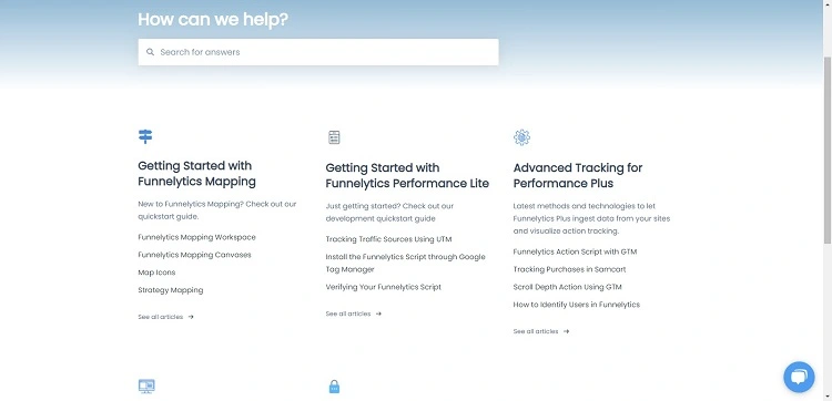 Funnelytics knowledge base