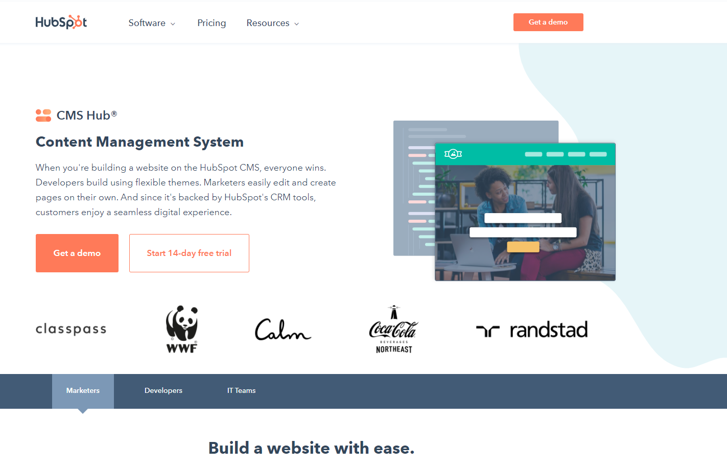 HubSpot CMS Hub - White Label Website Builders