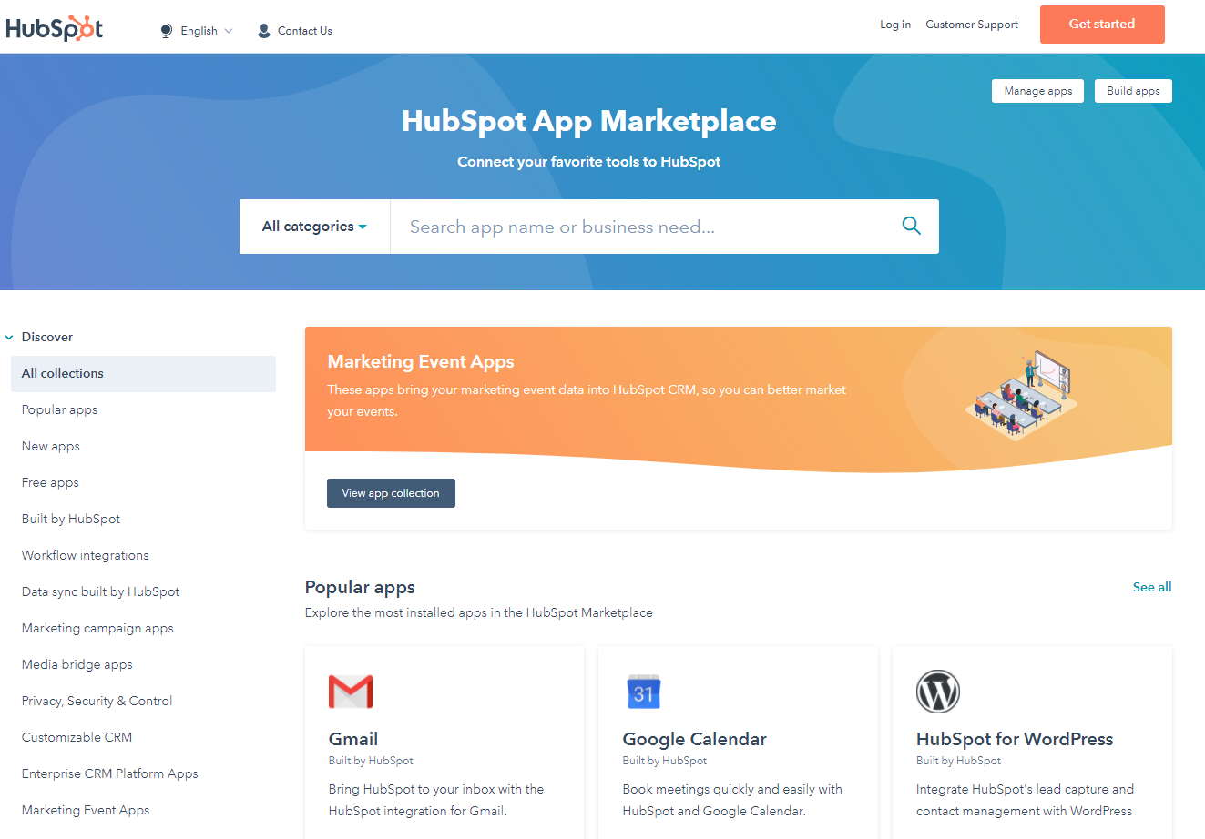 Hubspot App Marketplace - HubSpot CRM Review