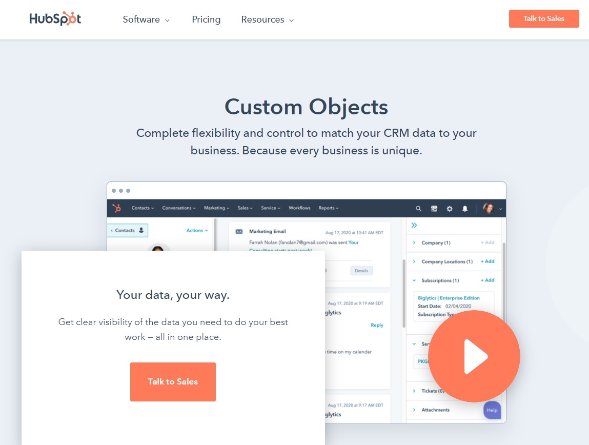 Hubspot Customization - Zoho vs Hubspot