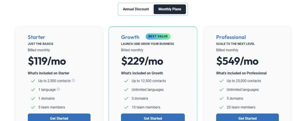 Kartra Pricing Plans