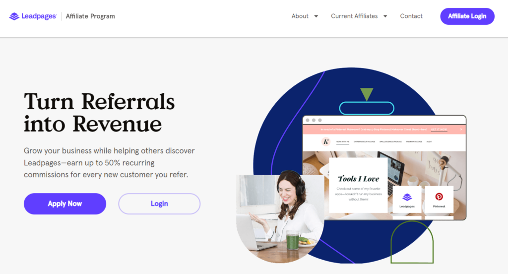 Leadpages Affiliate Program- Best Recurring Affiliate Programs