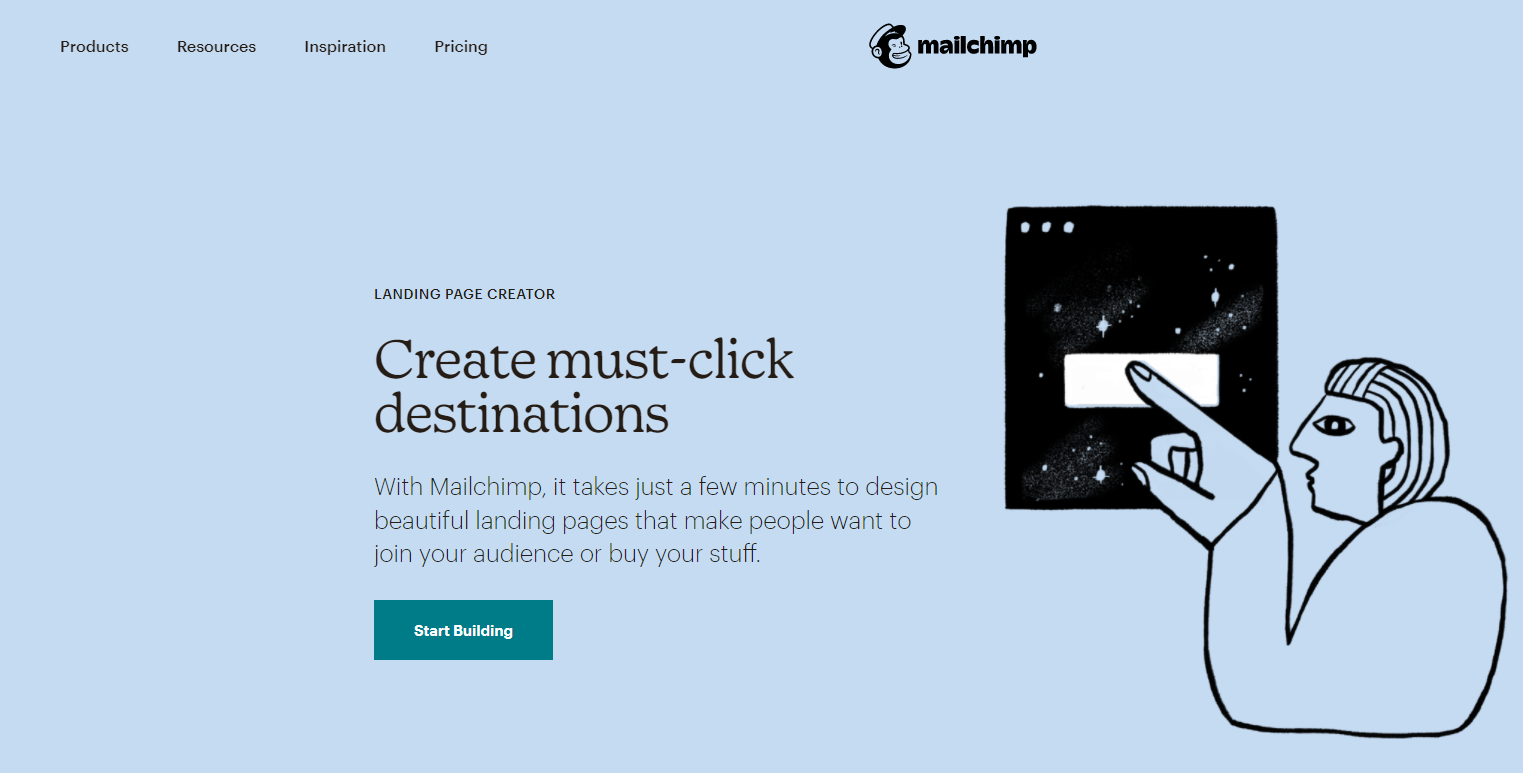 Mailchimp Landing Pages - HubSpot vs Mailchimp