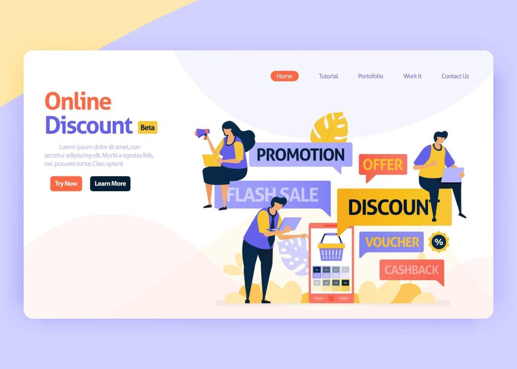 Online discount in eCommerce