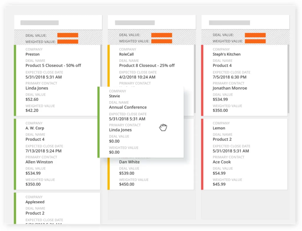 Ontraport CRM features