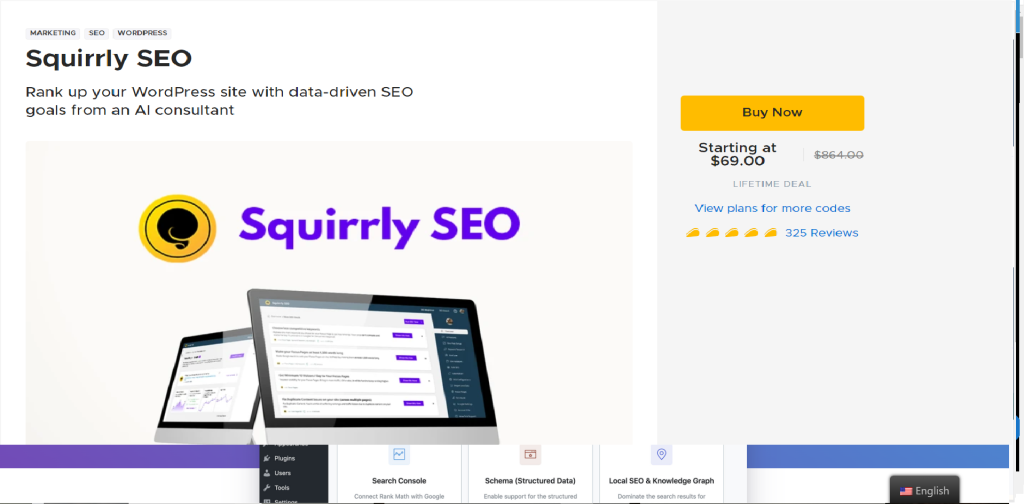 SEO By Squirrly / best SEO Plugin WordPress