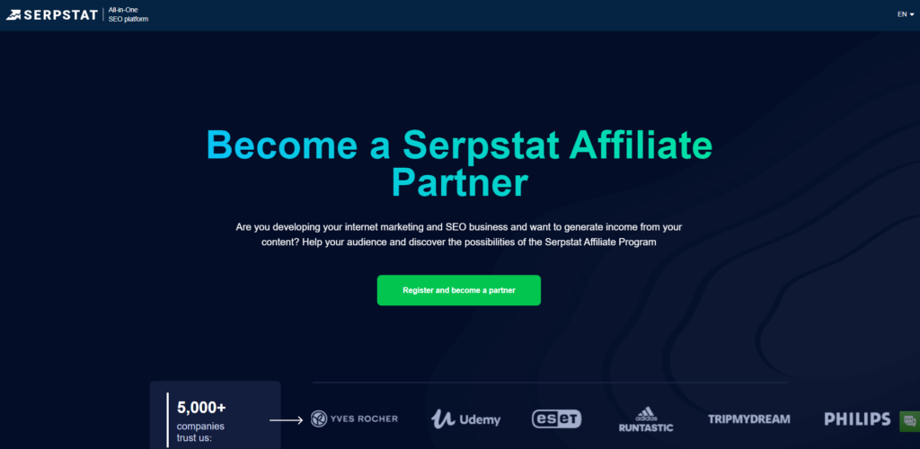 Serpstat Affiliate Program