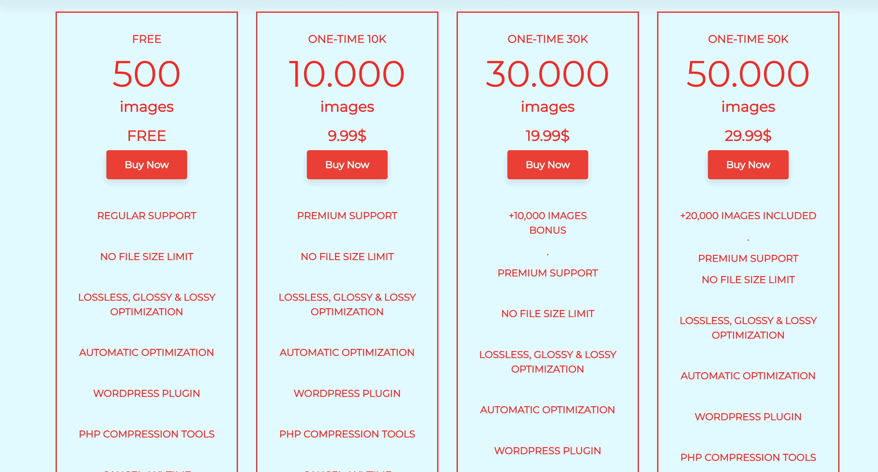 pricing plans