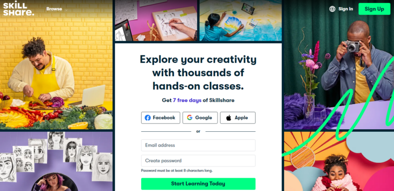 Skillshare overview
