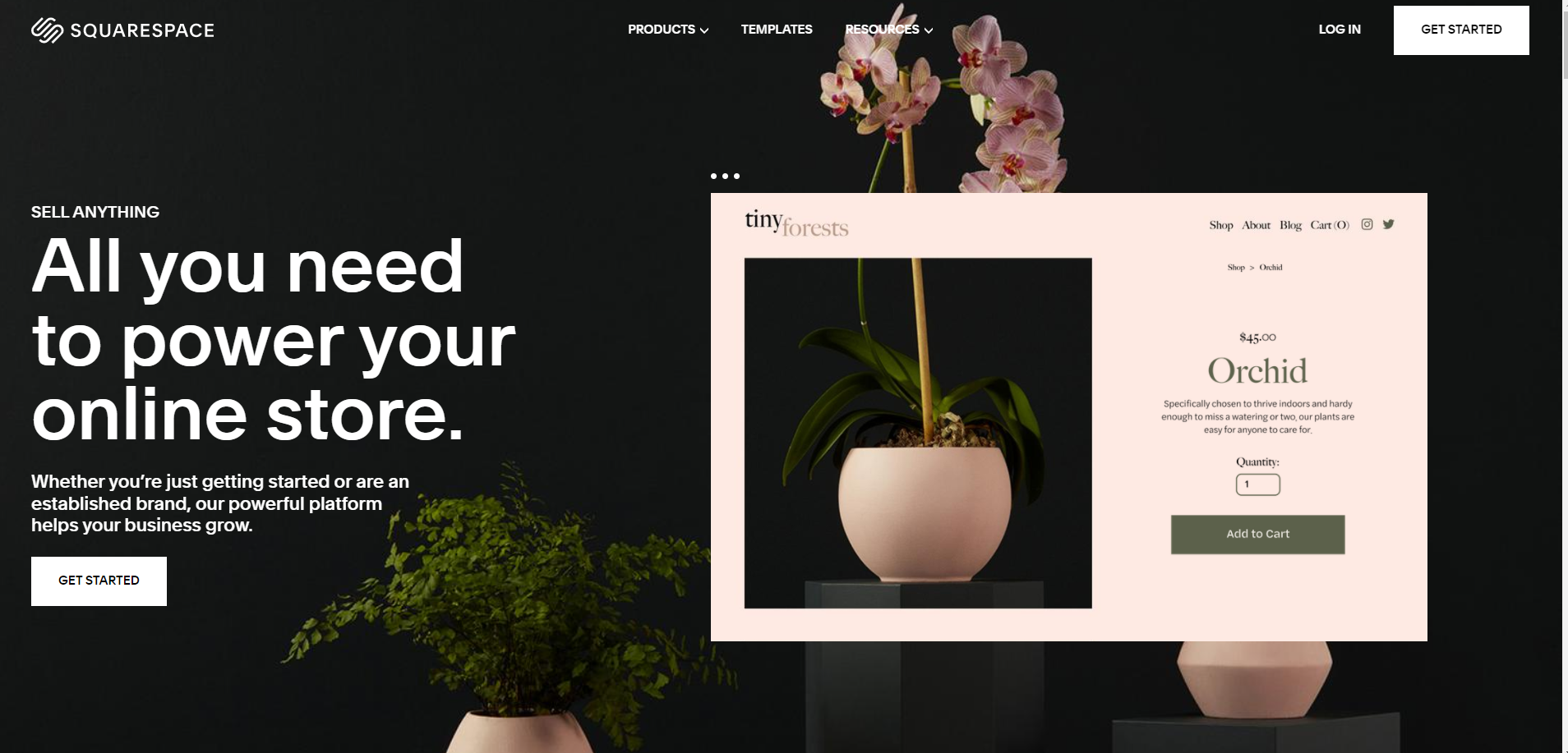 Squarespace UI - SmugMug vs Squarespace