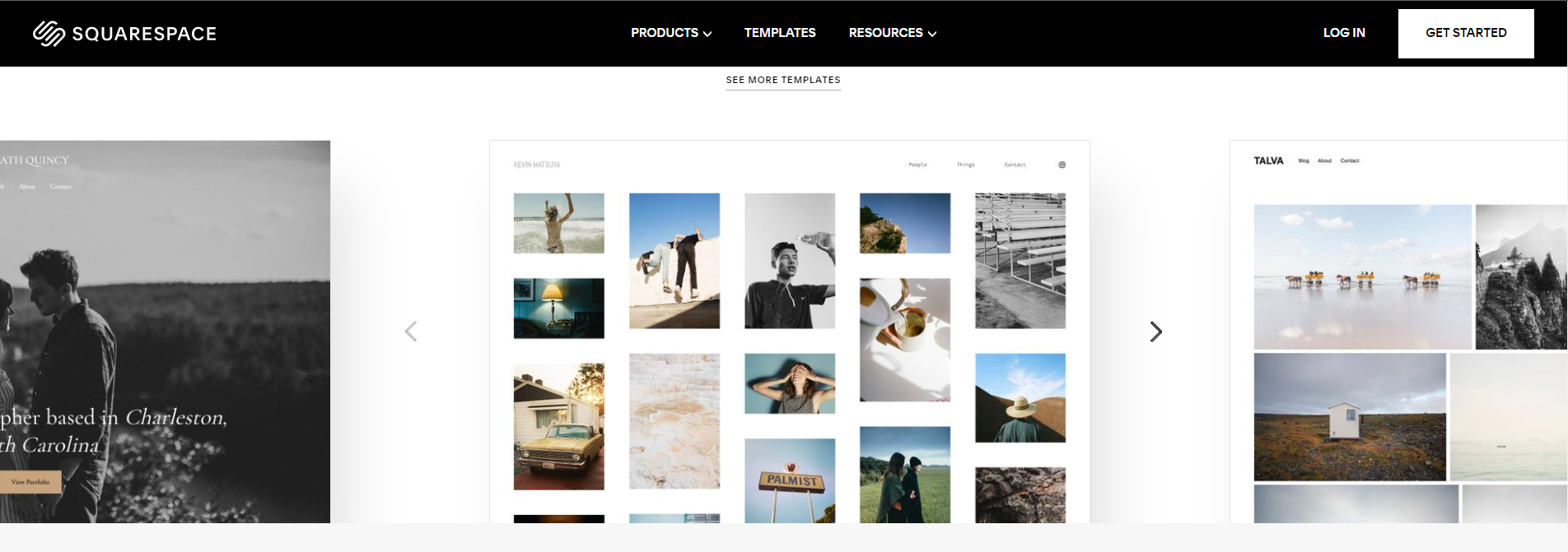 Squarespace Intelligent Templates