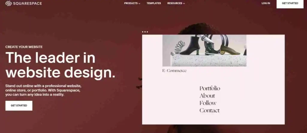 Squarespace website builder