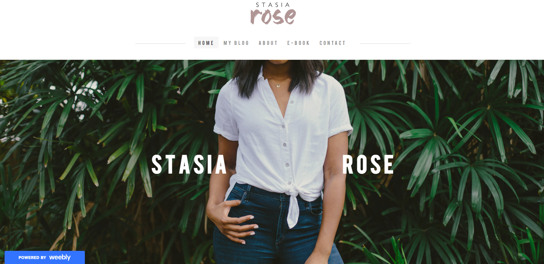 Stasia Rose Blogs - Weebly Blog Examples