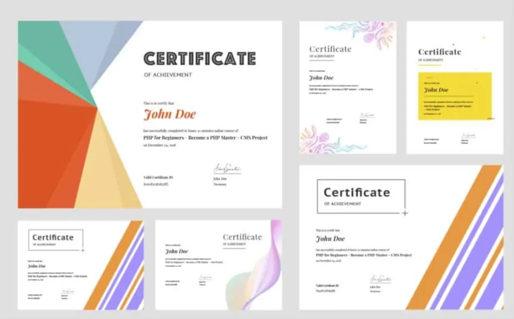 Tutor LMS Certifications