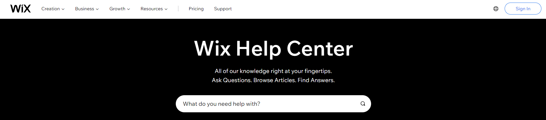 Wix Help Center