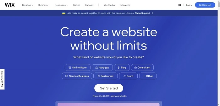 Wix- best Optimize alternative