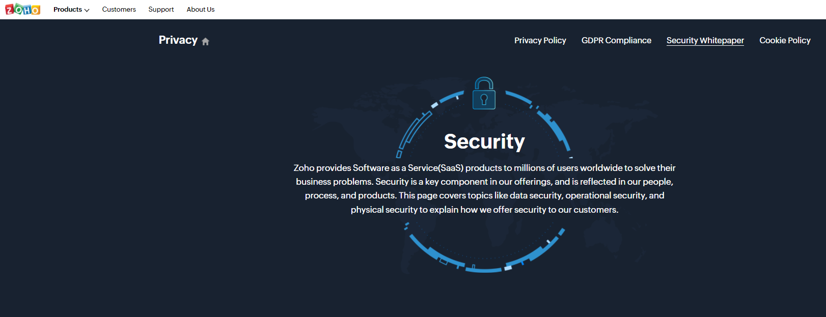 Zoho Security - Zoho vs Hubspot