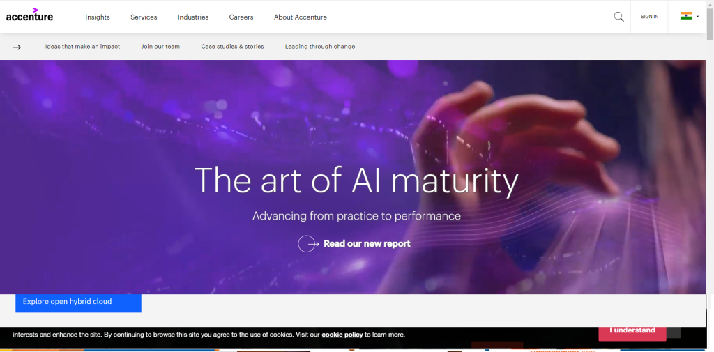 accenture / best consultant websites 