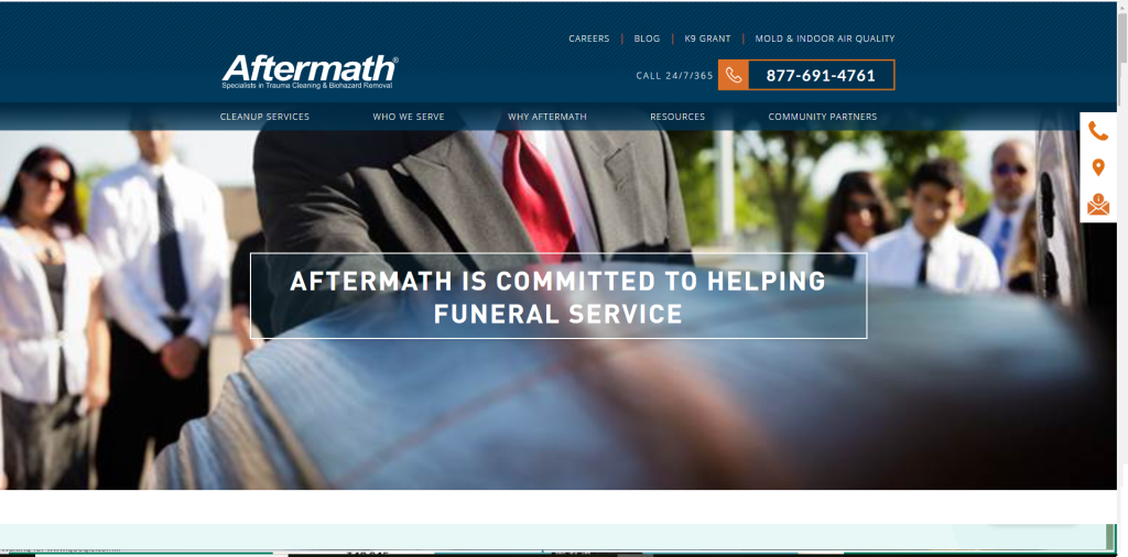 aftermath / best funeral websites