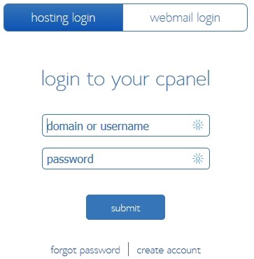 Bluehost cPanel Login