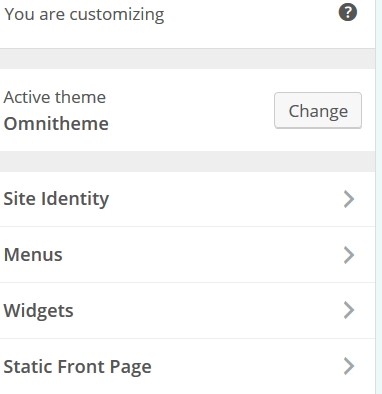 Customize Blog