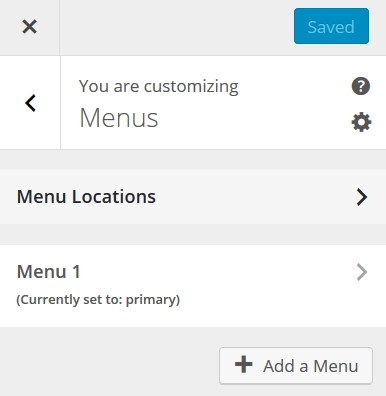 Customize Menu