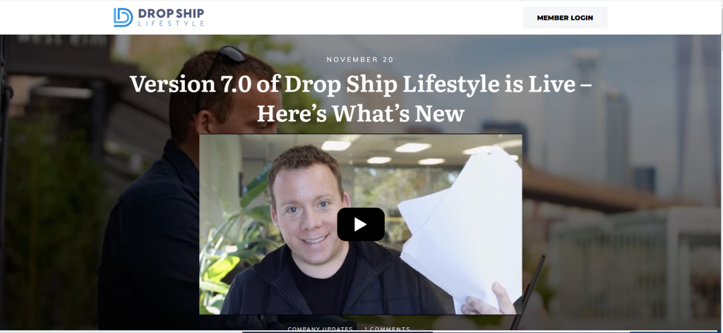 Drop Ship Lifestyle’s 7 Figure Dropship Course- Best Dropshipping Course