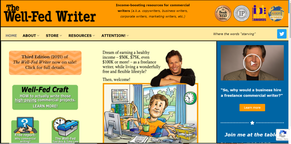 fed writer / best copywriter websites