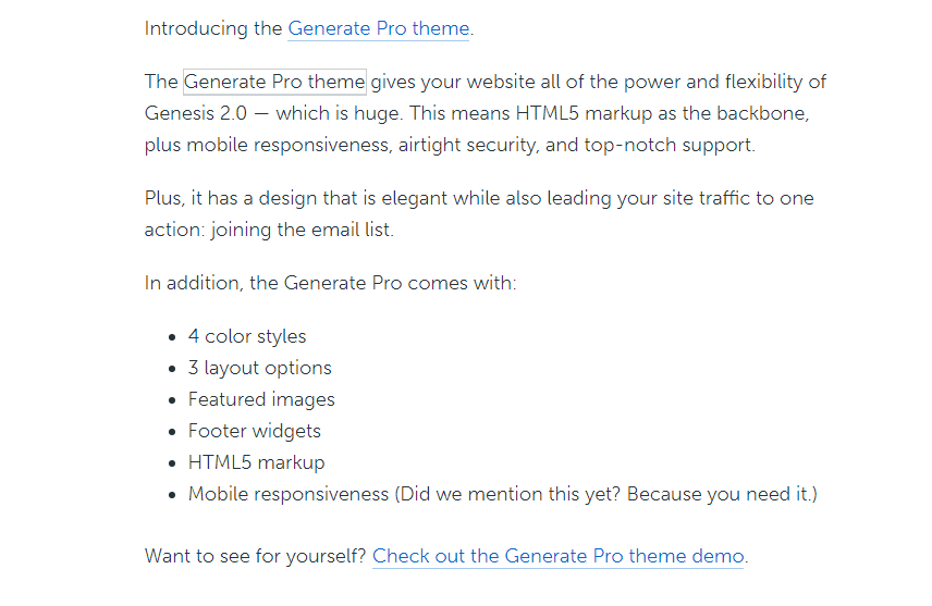 generate-pro-genesis- theme-child-themes-for-wordpress