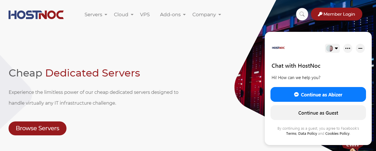 hostnoc-dedicated-servers-alternatives-for-bluehost