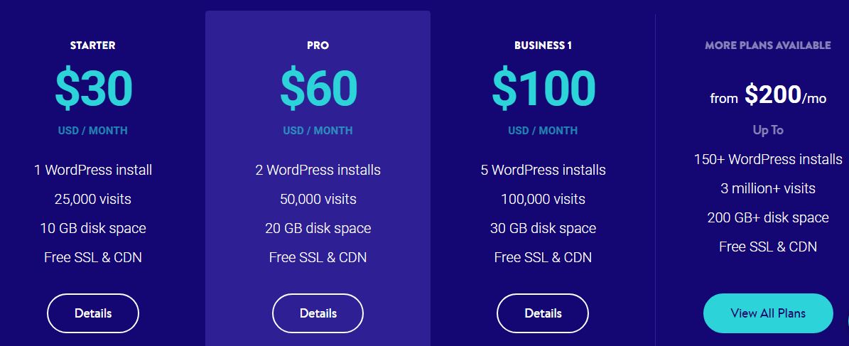 kinsta-hosting-review-pricing