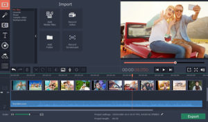 Movavi Video Editor Screenshot