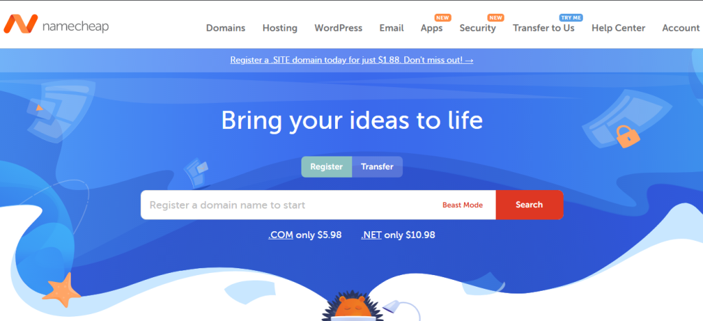 Namecheap 