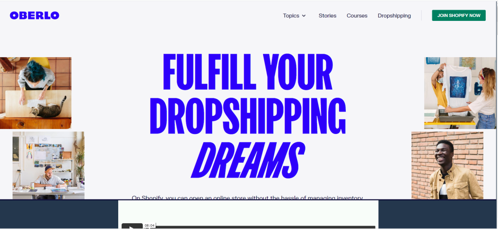  oberlo's Dropshipping Course