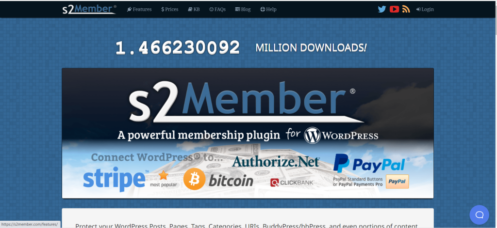 s2 member- Best Membership Plugin WordPress